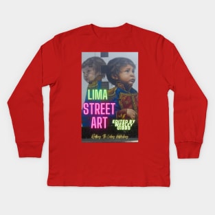 Lima Street Art Kids Long Sleeve T-Shirt